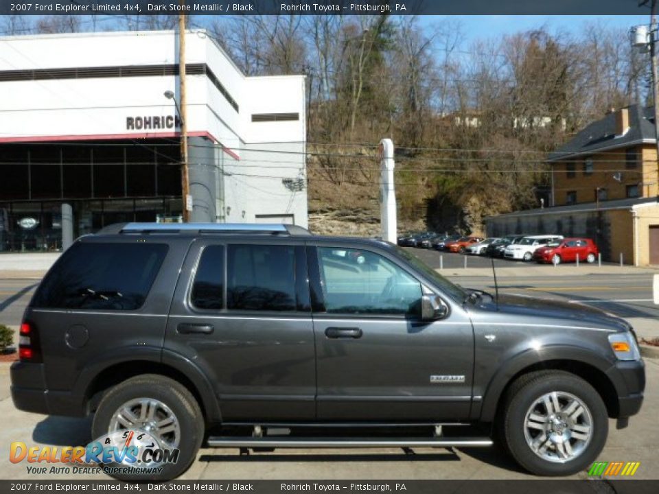 2007 Ford Explorer Limited 4x4 Dark Stone Metallic / Black Photo #10