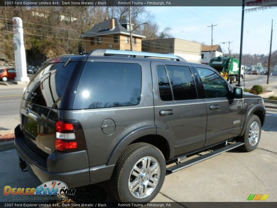 2007 Ford Explorer Limited 4x4 Dark Stone Metallic / Black Photo #11