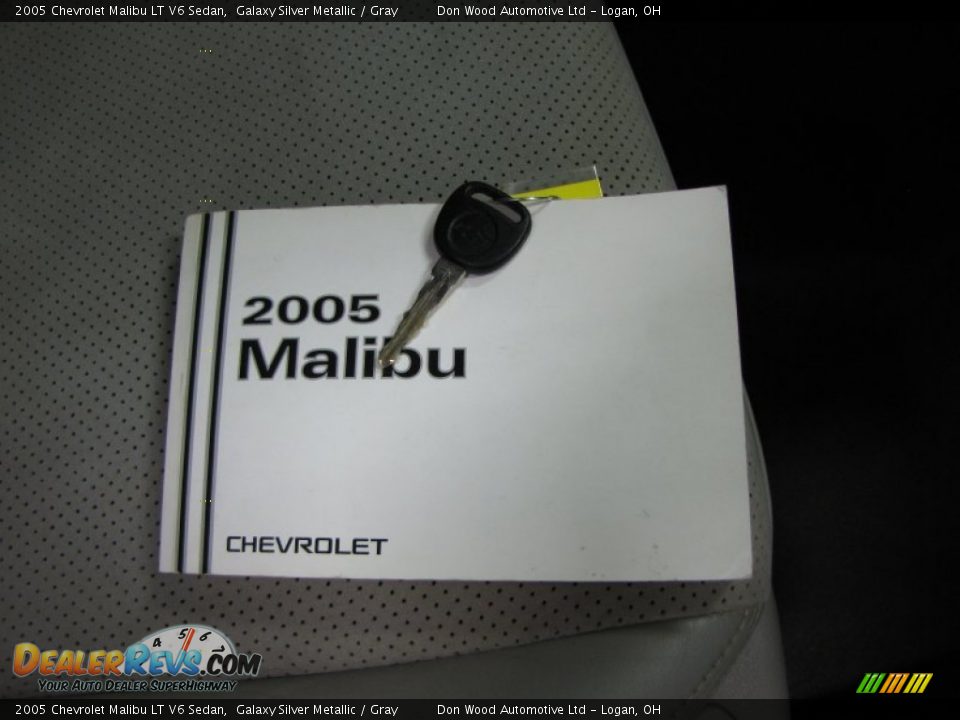 2005 Chevrolet Malibu LT V6 Sedan Galaxy Silver Metallic / Gray Photo #27