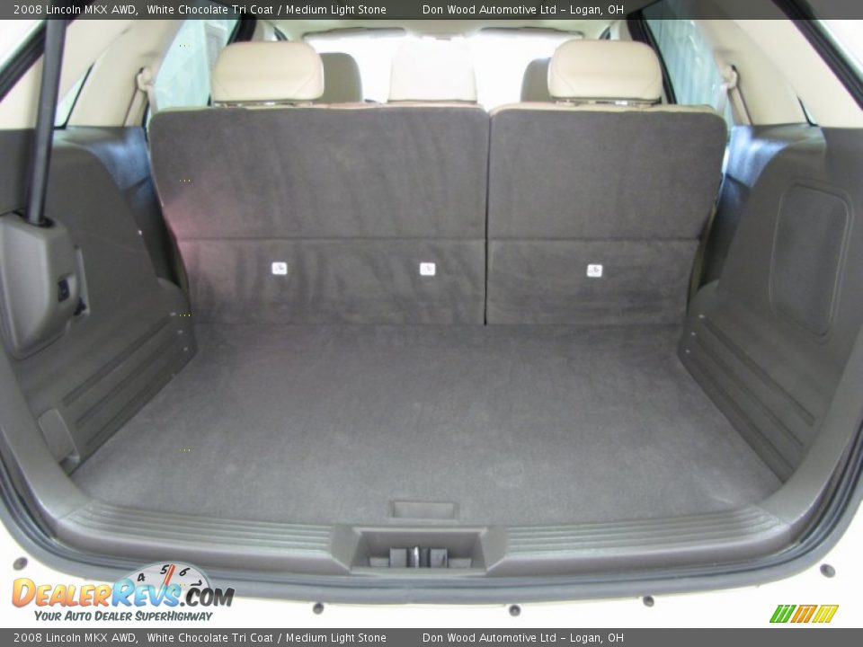 2008 Lincoln MKX AWD White Chocolate Tri Coat / Medium Light Stone Photo #3