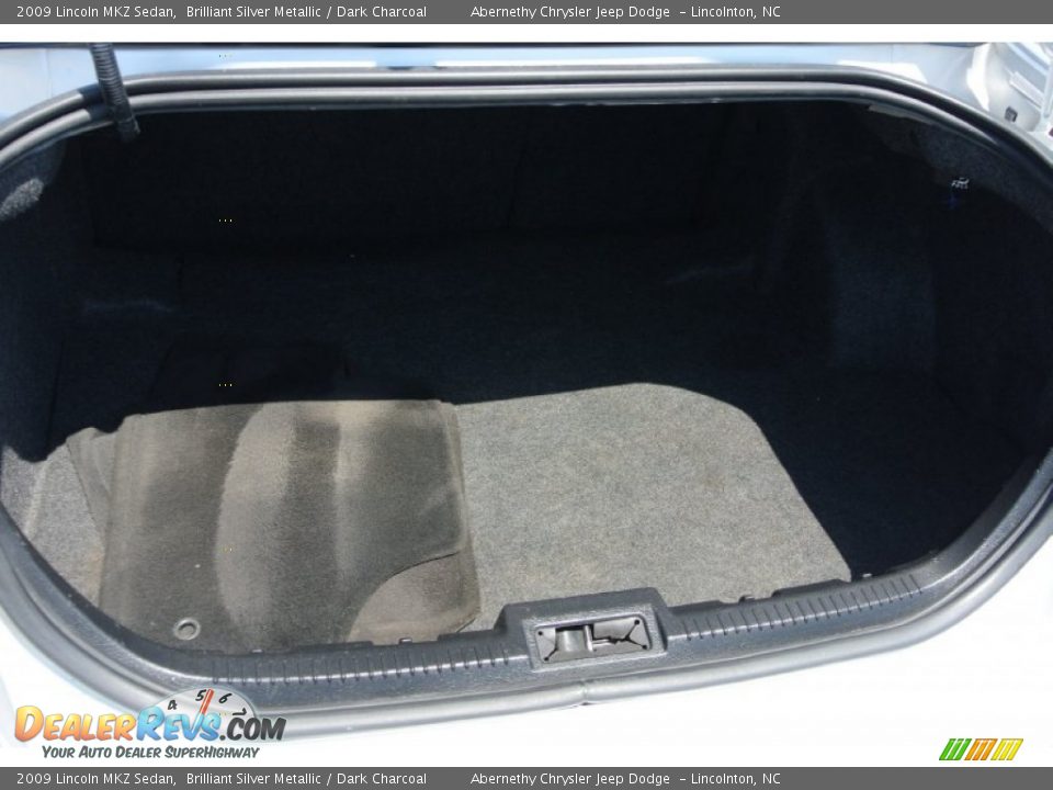 2009 Lincoln MKZ Sedan Brilliant Silver Metallic / Dark Charcoal Photo #17
