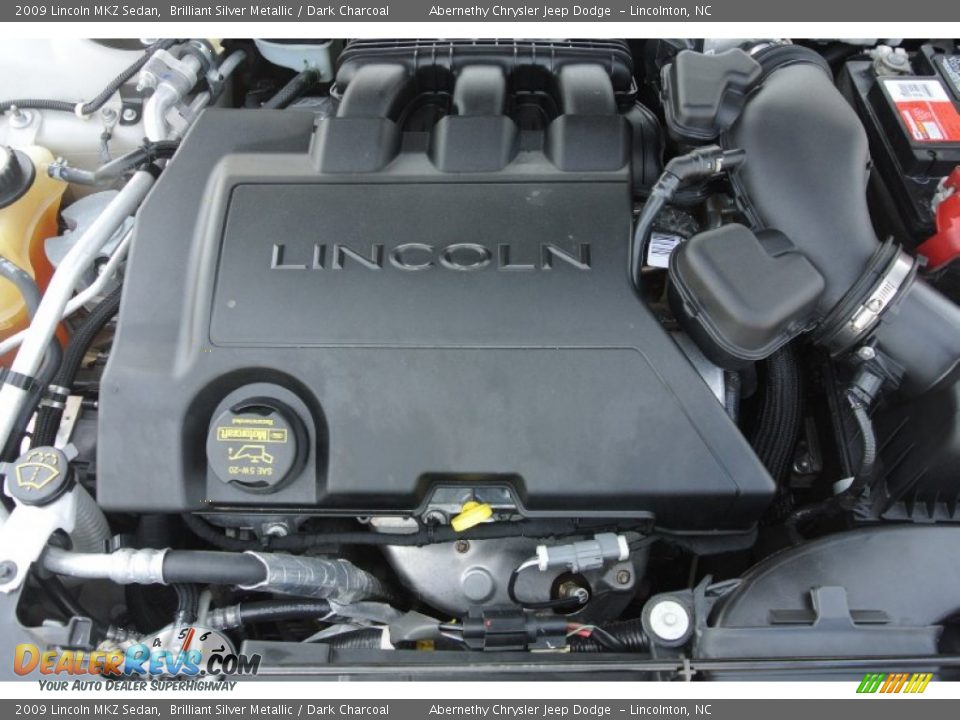 2009 Lincoln MKZ Sedan 3.5 Liter DOHC 24-Valve Duratec V6 Engine Photo #21