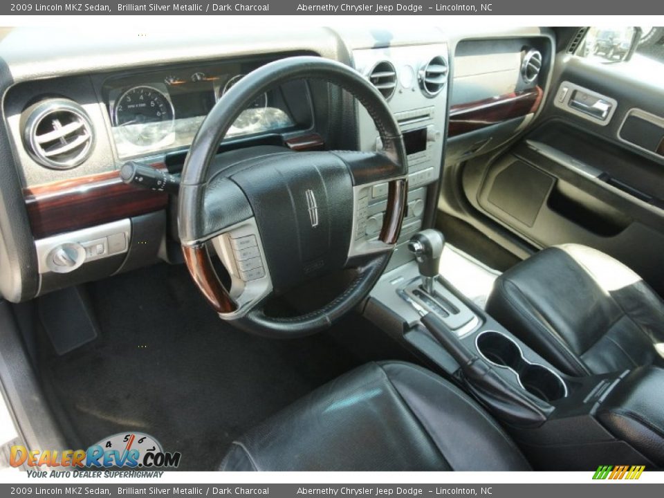 Dark Charcoal Interior - 2009 Lincoln MKZ Sedan Photo #22