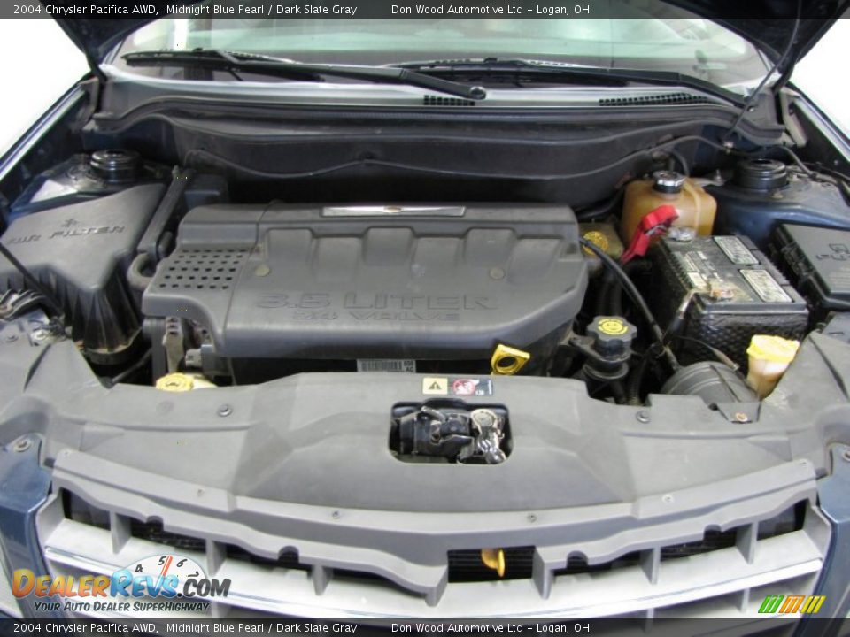 2004 Chrysler Pacifica AWD Midnight Blue Pearl / Dark Slate Gray Photo #4
