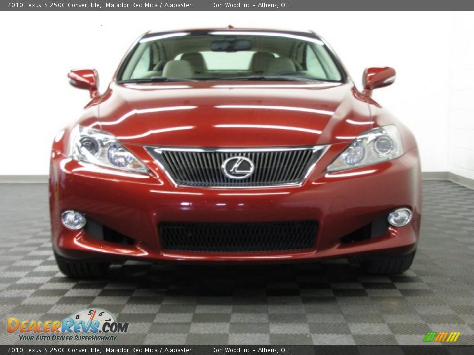 2010 Lexus IS 250C Convertible Matador Red Mica / Alabaster Photo #3