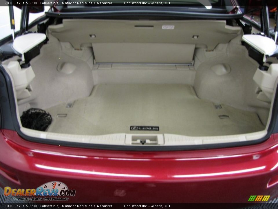 2010 Lexus IS 250C Convertible Trunk Photo #8