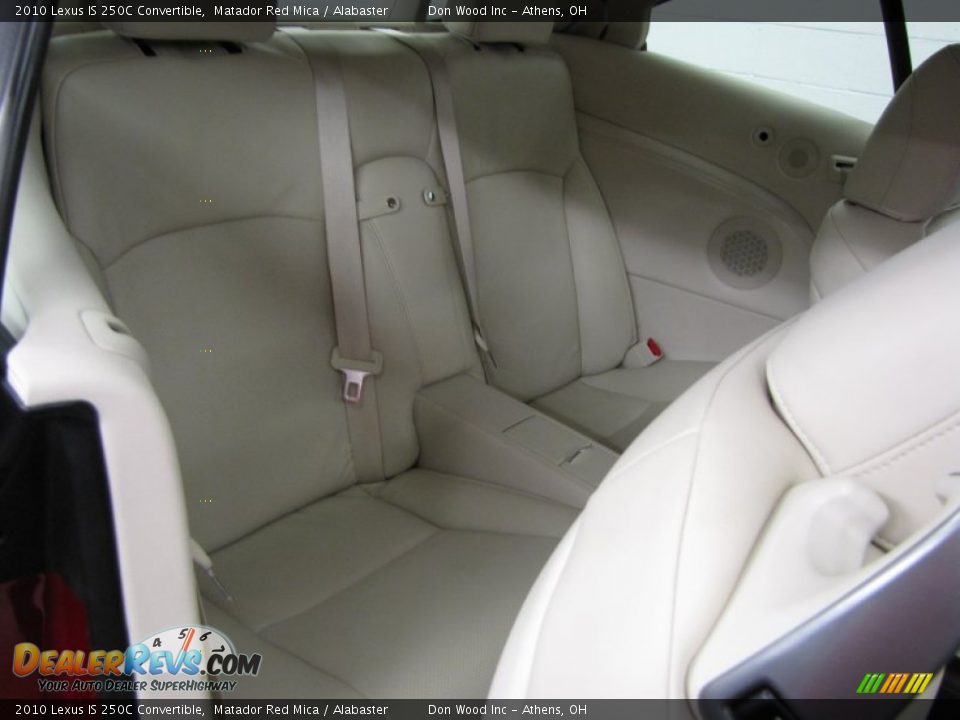 2010 Lexus IS 250C Convertible Matador Red Mica / Alabaster Photo #12