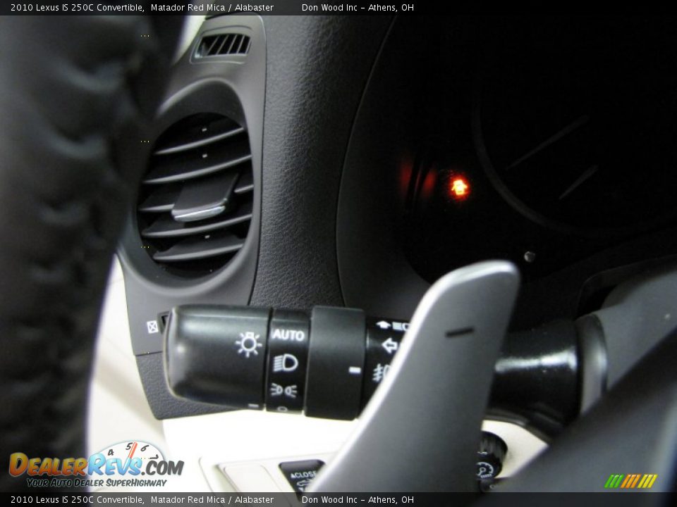 2010 Lexus IS 250C Convertible Matador Red Mica / Alabaster Photo #20