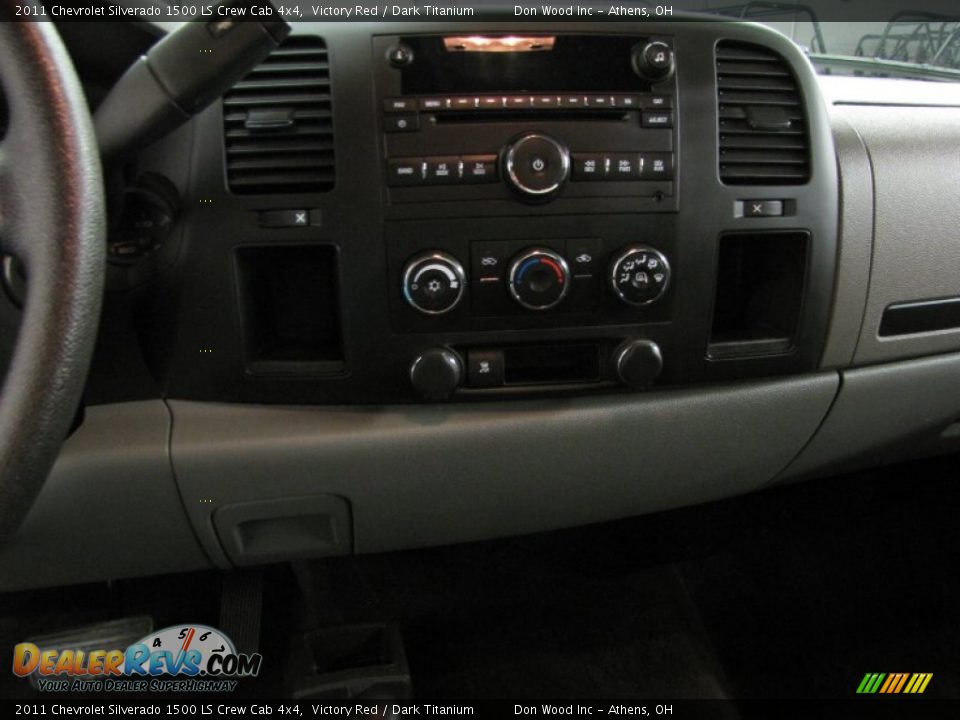 2011 Chevrolet Silverado 1500 LS Crew Cab 4x4 Victory Red / Dark Titanium Photo #21