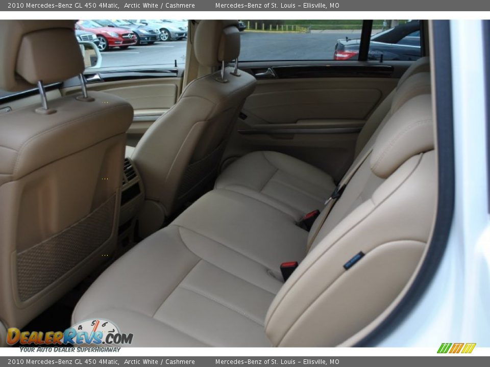 2010 Mercedes-Benz GL 450 4Matic Arctic White / Cashmere Photo #3