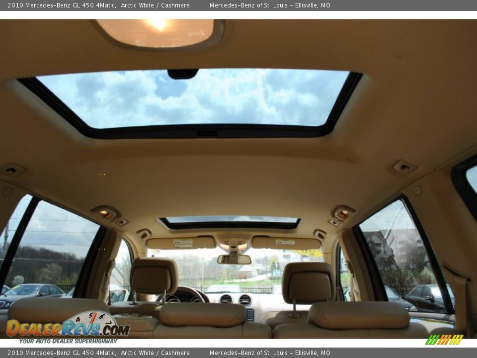 2010 Mercedes-Benz GL 450 4Matic Arctic White / Cashmere Photo #5