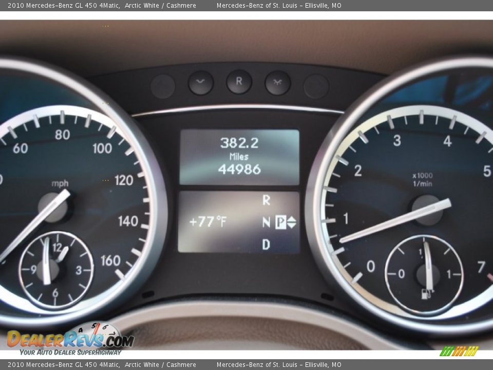 2010 Mercedes-Benz GL 450 4Matic Arctic White / Cashmere Photo #6
