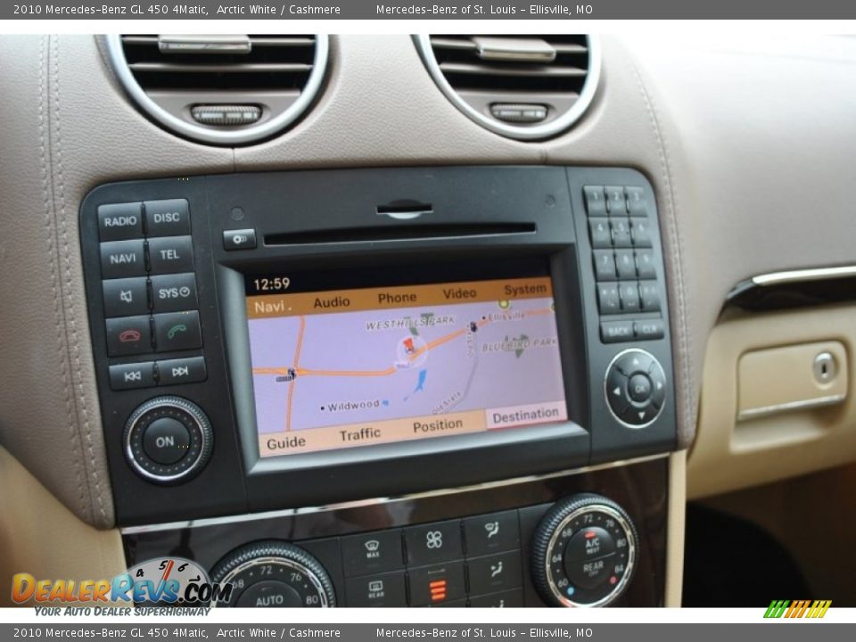 2010 Mercedes-Benz GL 450 4Matic Arctic White / Cashmere Photo #7