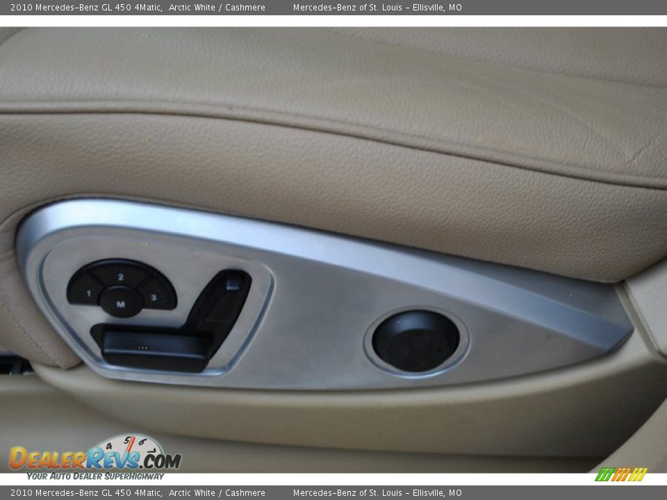 2010 Mercedes-Benz GL 450 4Matic Arctic White / Cashmere Photo #8