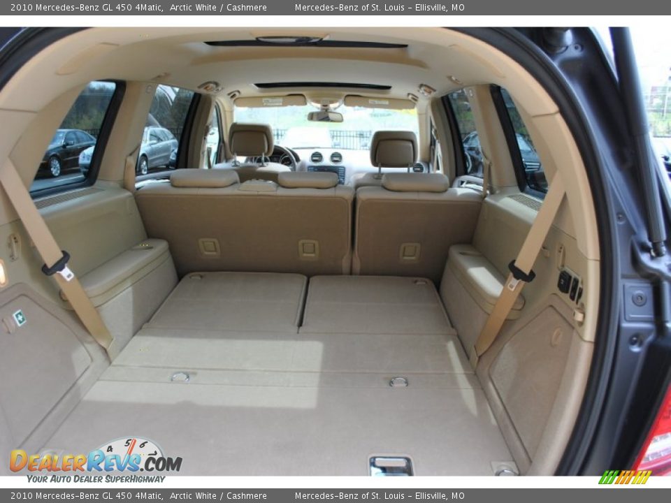 2010 Mercedes-Benz GL 450 4Matic Arctic White / Cashmere Photo #9