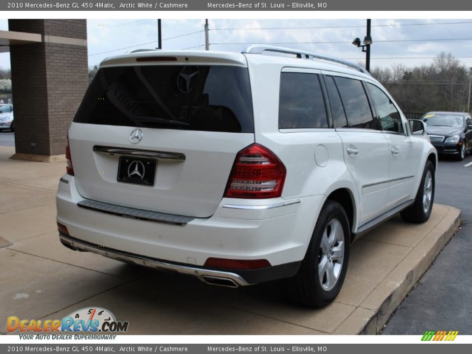 2010 Mercedes-Benz GL 450 4Matic Arctic White / Cashmere Photo #11