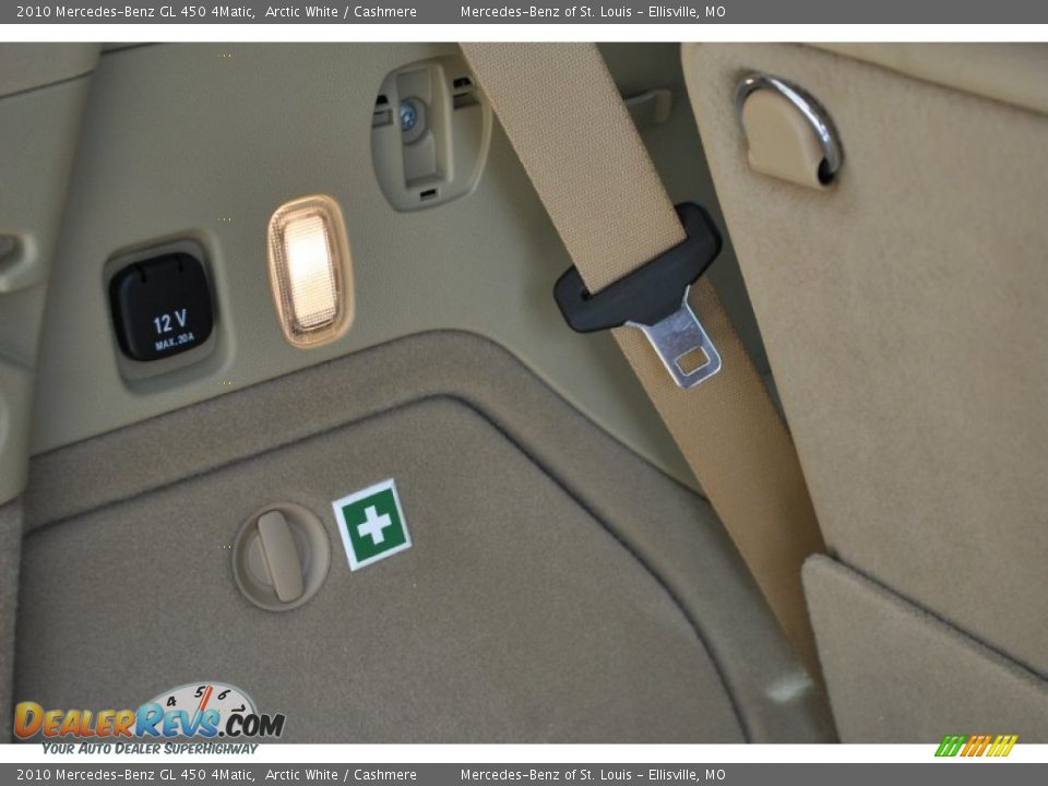 2010 Mercedes-Benz GL 450 4Matic Arctic White / Cashmere Photo #14