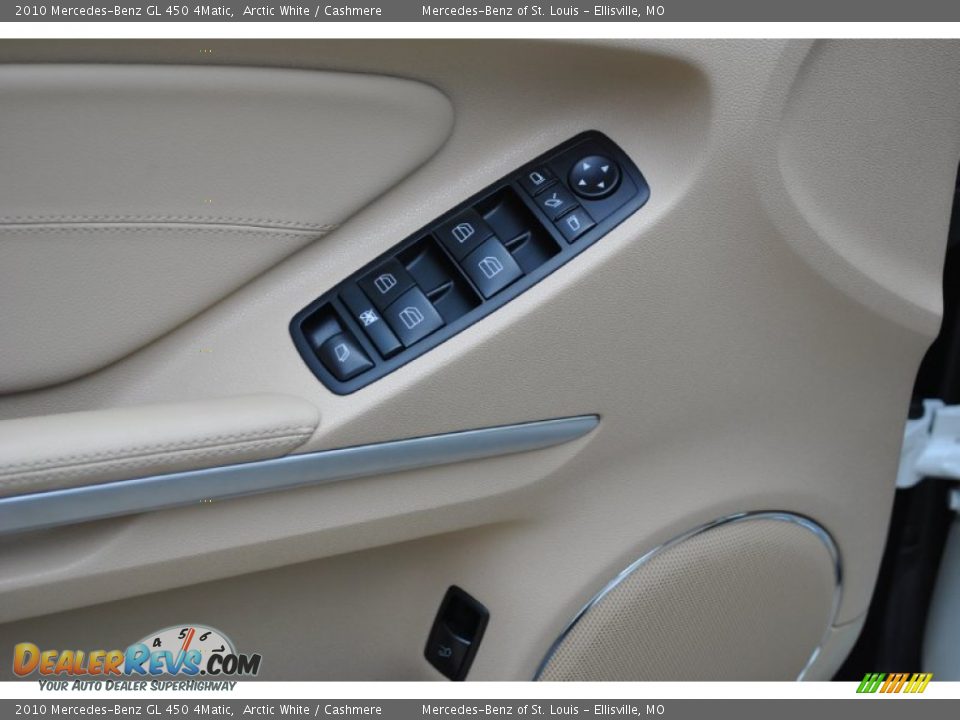 2010 Mercedes-Benz GL 450 4Matic Arctic White / Cashmere Photo #17