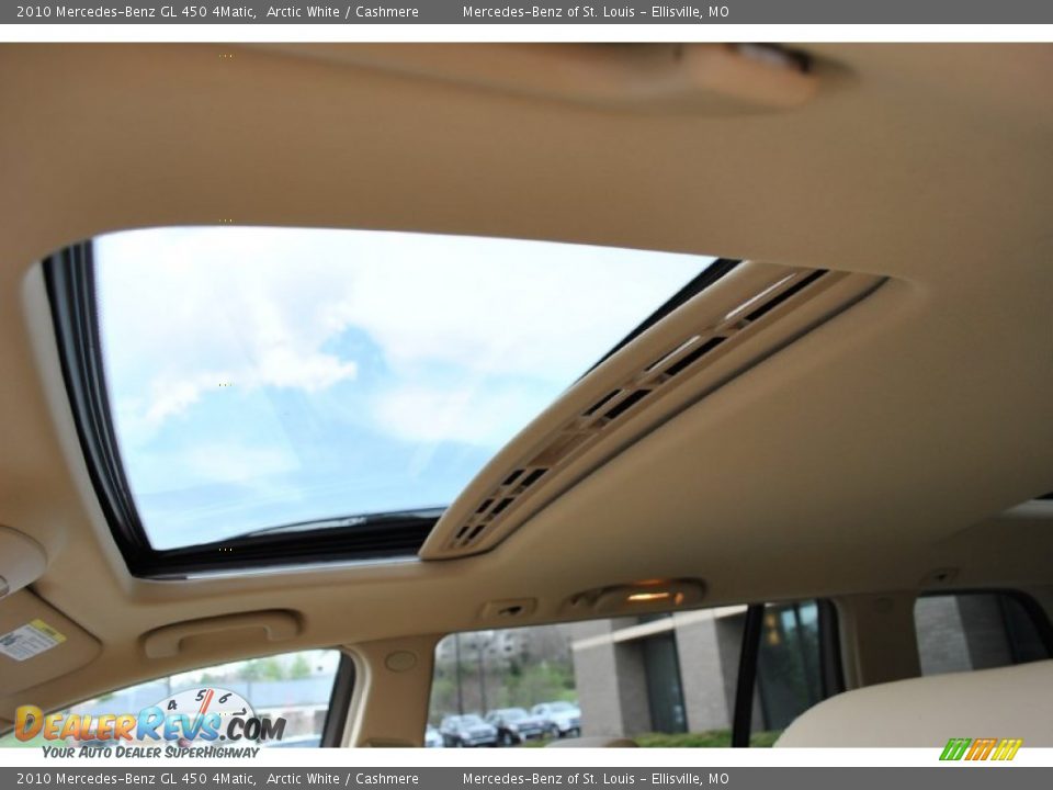 2010 Mercedes-Benz GL 450 4Matic Arctic White / Cashmere Photo #18