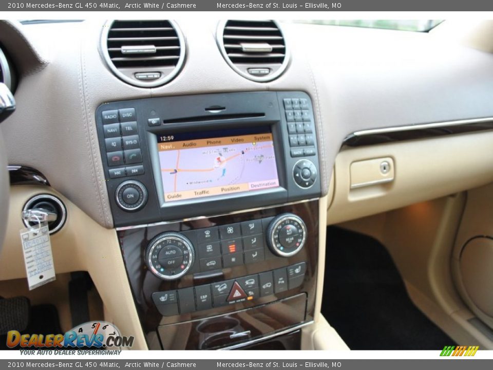 2010 Mercedes-Benz GL 450 4Matic Arctic White / Cashmere Photo #19