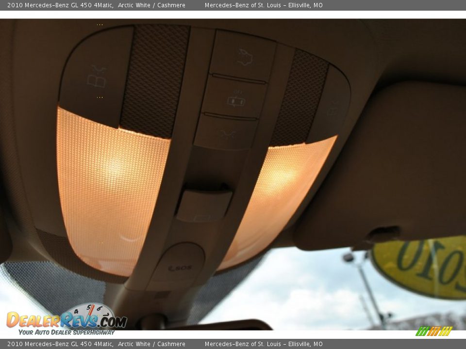 2010 Mercedes-Benz GL 450 4Matic Arctic White / Cashmere Photo #20