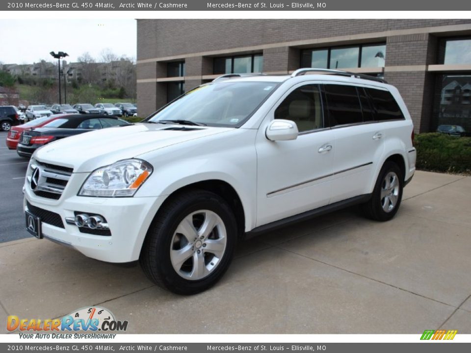 2010 Mercedes-Benz GL 450 4Matic Arctic White / Cashmere Photo #21