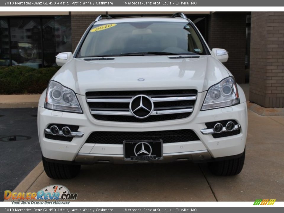 2010 Mercedes-Benz GL 450 4Matic Arctic White / Cashmere Photo #22