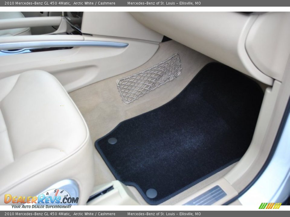 2010 Mercedes-Benz GL 450 4Matic Arctic White / Cashmere Photo #23