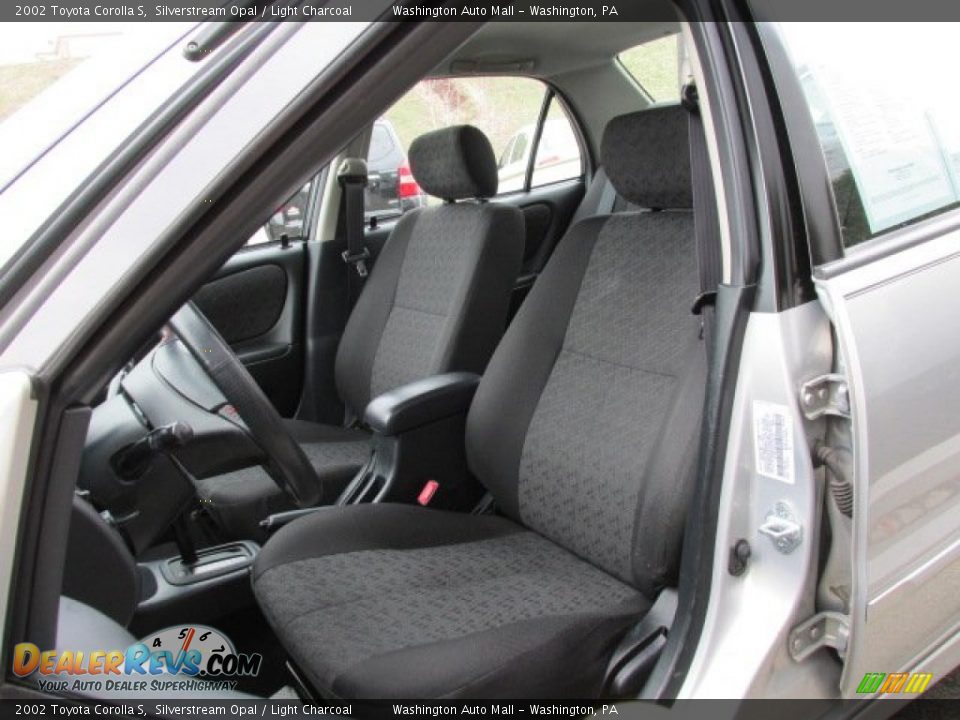 Light Charcoal Interior - 2002 Toyota Corolla S Photo #9