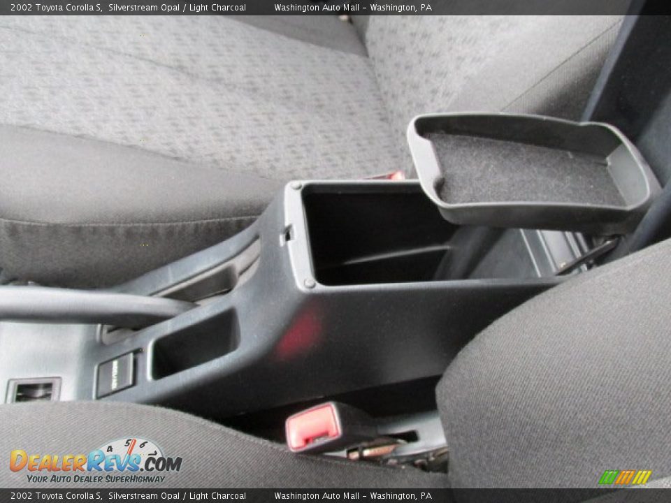 2002 Toyota Corolla S Silverstream Opal / Light Charcoal Photo #16