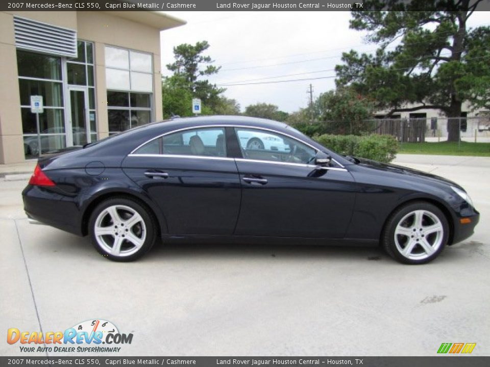 Capri Blue Metallic 2007 Mercedes-Benz CLS 550 Photo #11