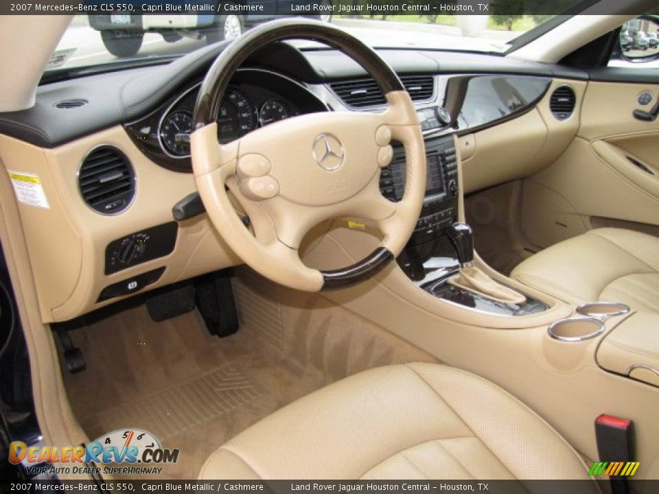 Cashmere Interior - 2007 Mercedes-Benz CLS 550 Photo #12