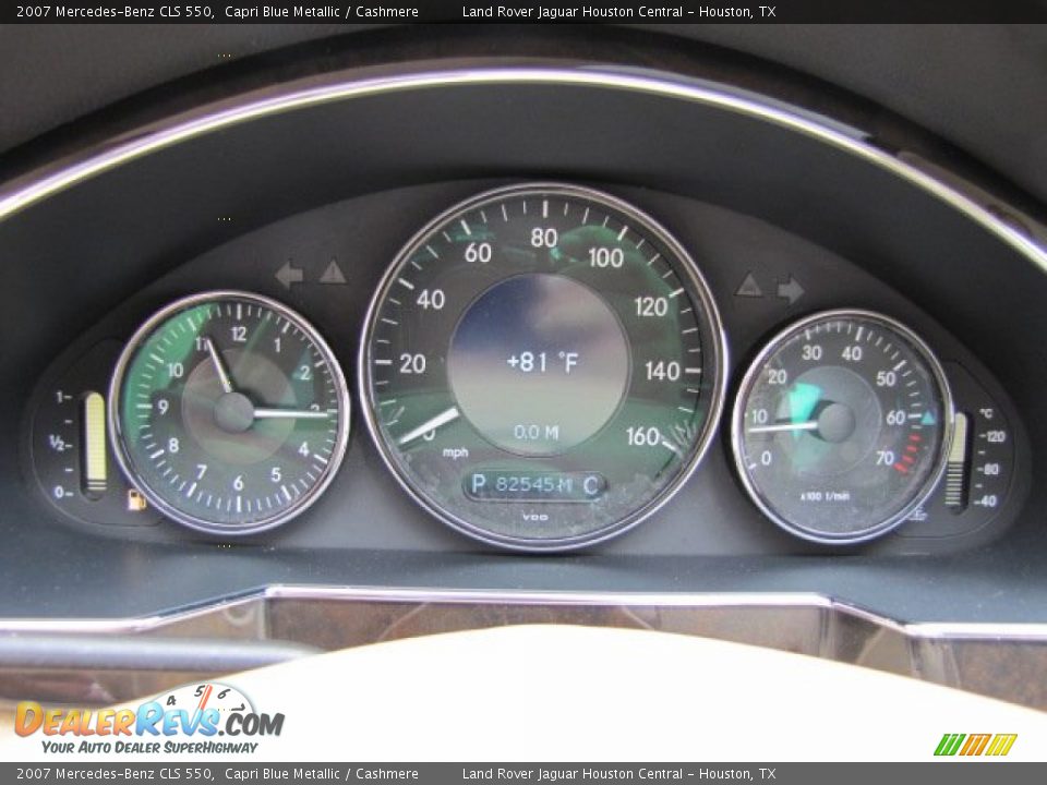 2007 Mercedes-Benz CLS 550 Gauges Photo #15