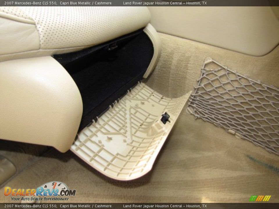 2007 Mercedes-Benz CLS 550 Capri Blue Metallic / Cashmere Photo #21