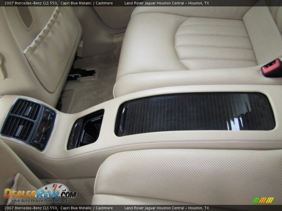 2007 Mercedes-Benz CLS 550 Capri Blue Metallic / Cashmere Photo #27