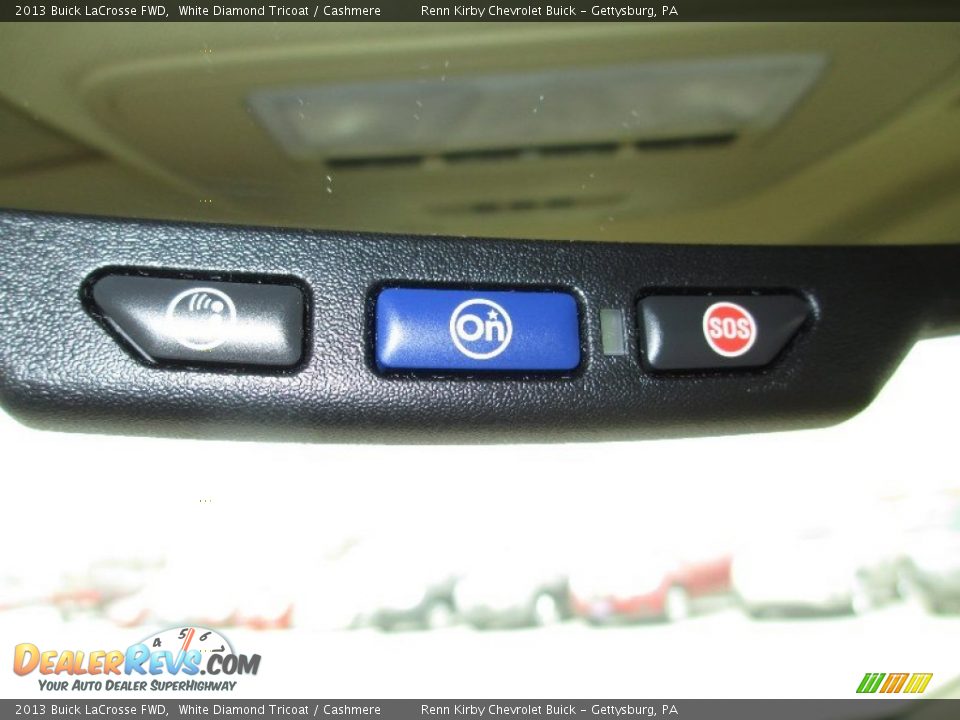 2013 Buick LaCrosse FWD White Diamond Tricoat / Cashmere Photo #9