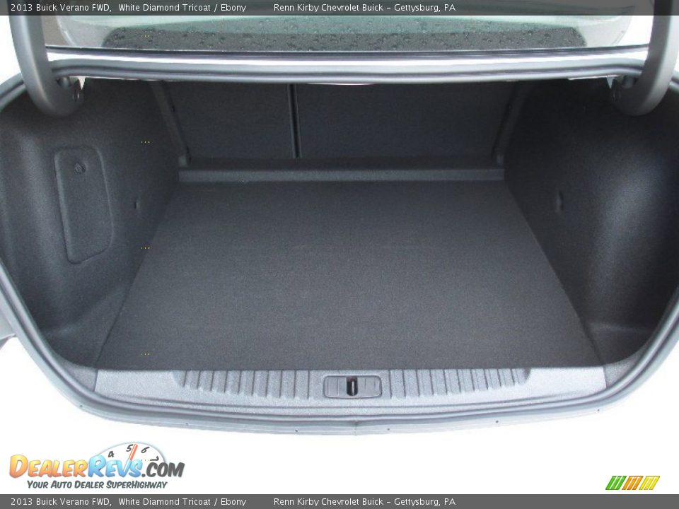2013 Buick Verano FWD White Diamond Tricoat / Ebony Photo #20