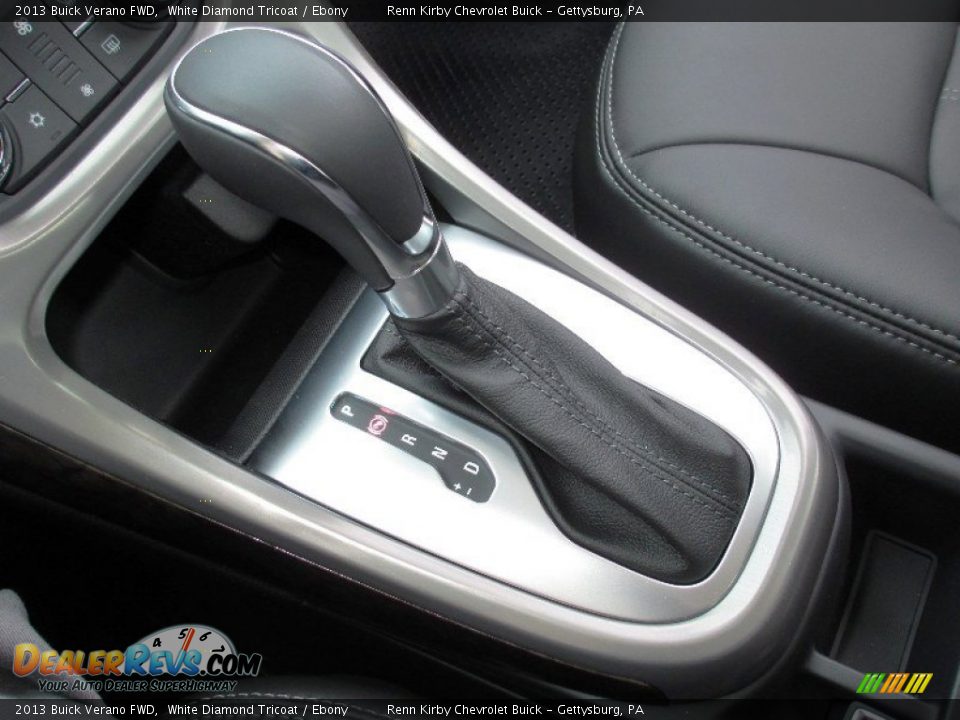 2013 Buick Verano FWD White Diamond Tricoat / Ebony Photo #23