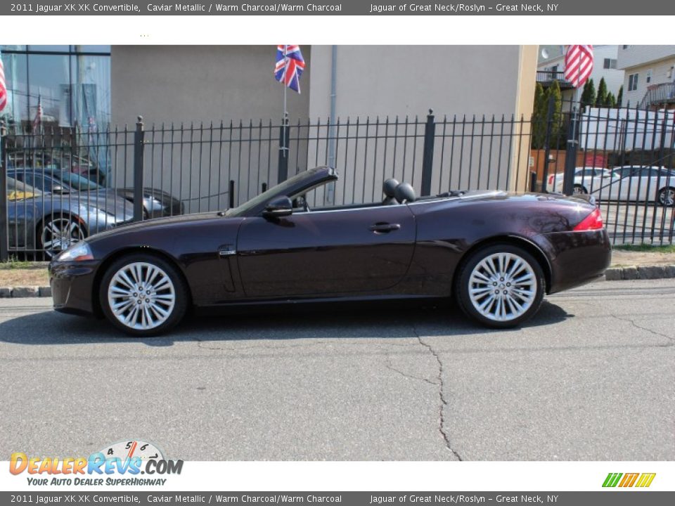 Caviar Metallic 2011 Jaguar XK XK Convertible Photo #3