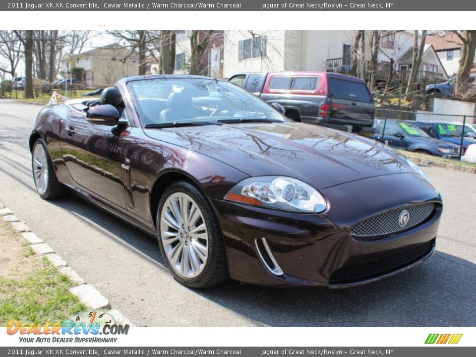 Front 3/4 View of 2011 Jaguar XK XK Convertible Photo #7