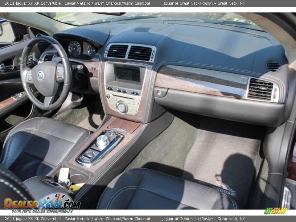 Dashboard of 2011 Jaguar XK XK Convertible Photo #11