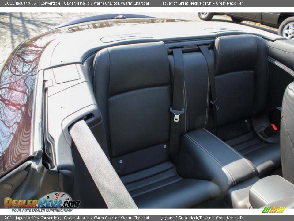 2011 Jaguar XK XK Convertible Caviar Metallic / Warm Charcoal/Warm Charcoal Photo #12