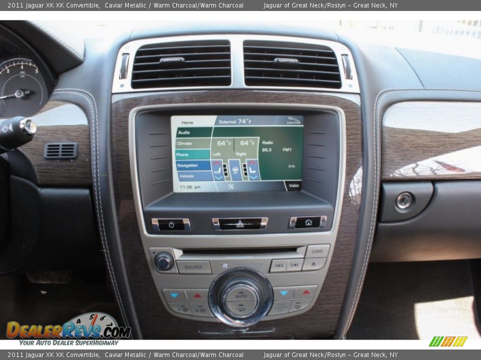 Controls of 2011 Jaguar XK XK Convertible Photo #17