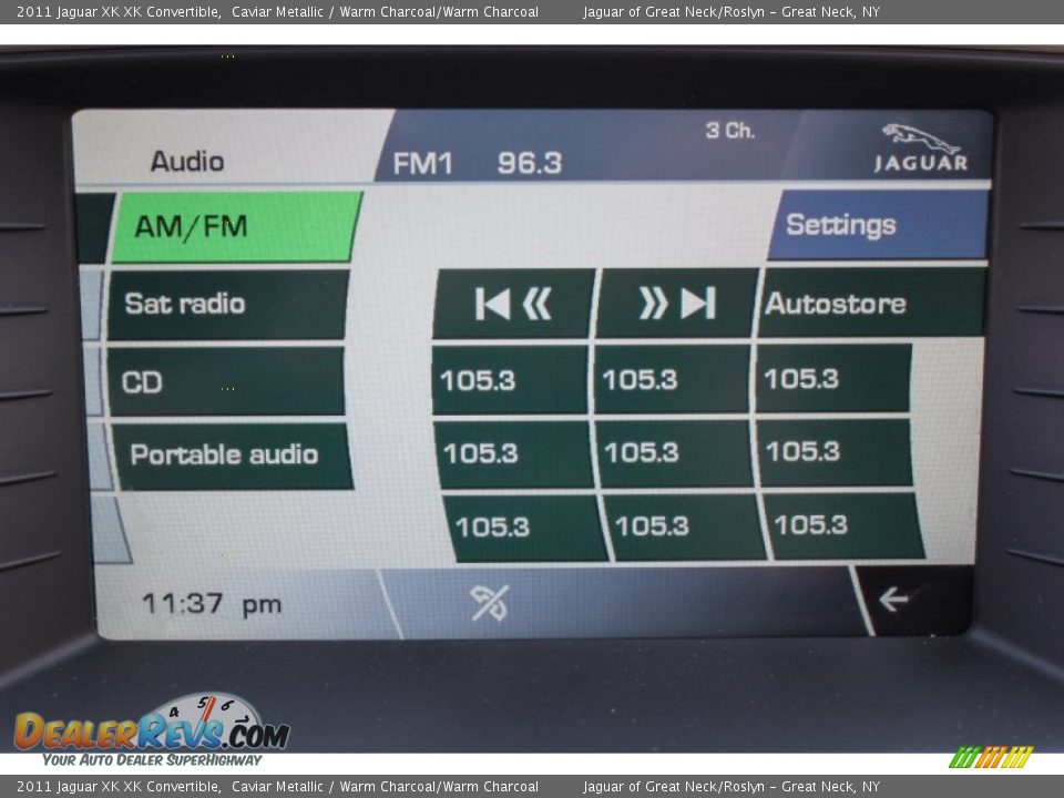 Audio System of 2011 Jaguar XK XK Convertible Photo #18