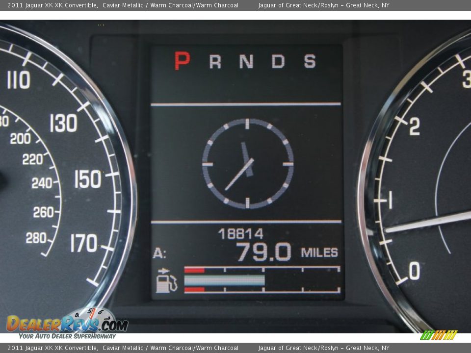 2011 Jaguar XK XK Convertible Caviar Metallic / Warm Charcoal/Warm Charcoal Photo #21