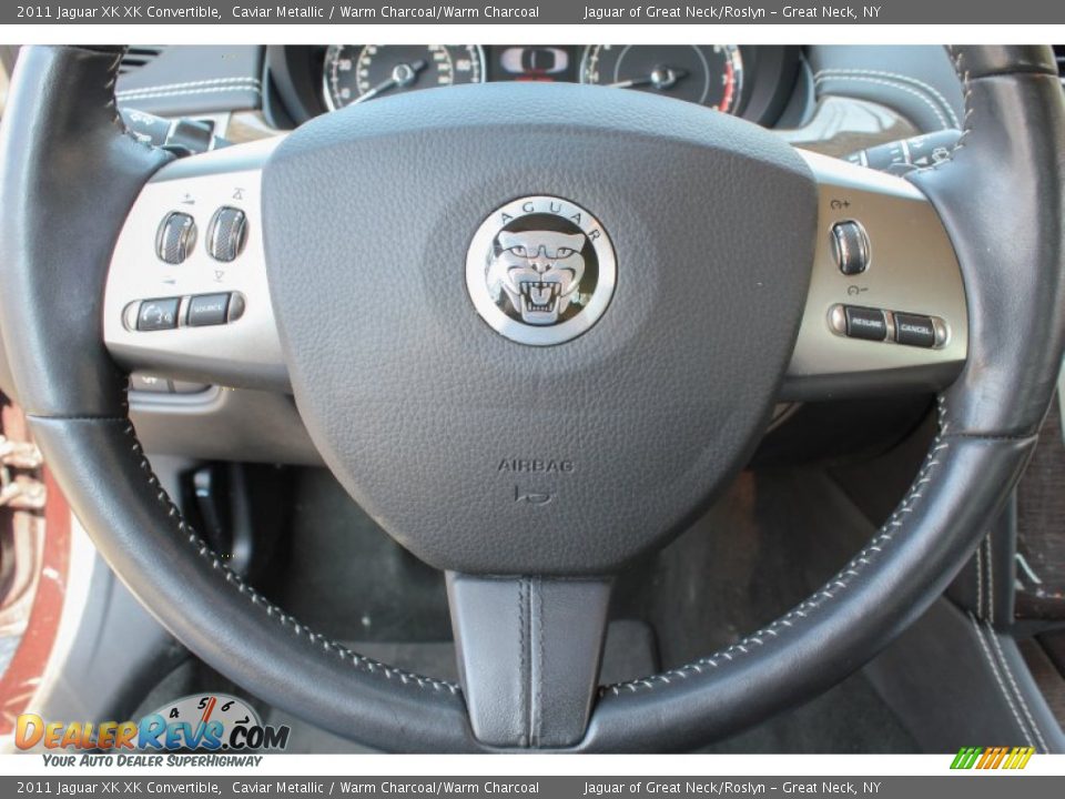 2011 Jaguar XK XK Convertible Steering Wheel Photo #22