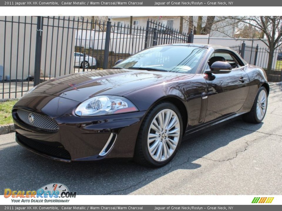 Front 3/4 View of 2011 Jaguar XK XK Convertible Photo #23