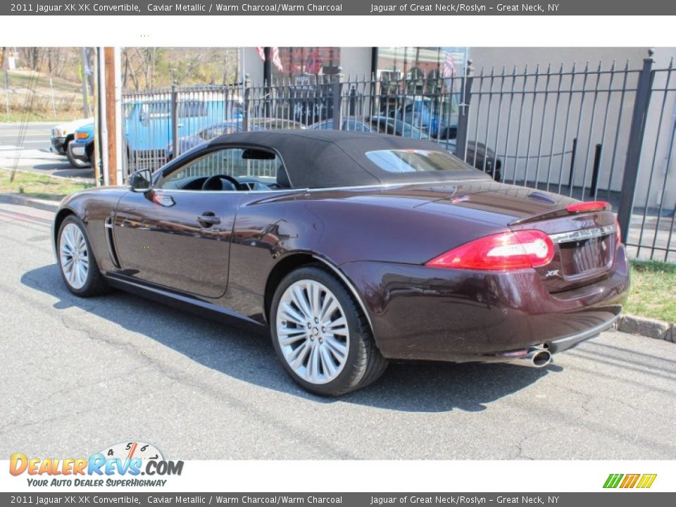 2011 Jaguar XK XK Convertible Caviar Metallic / Warm Charcoal/Warm Charcoal Photo #24