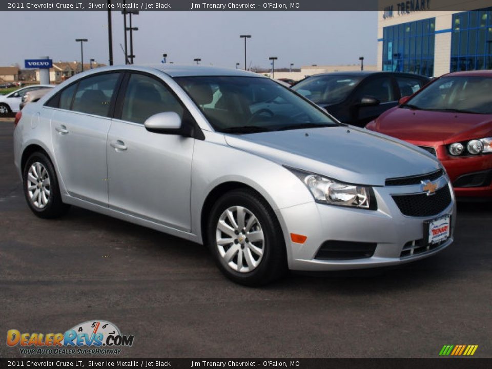 2011 Chevrolet Cruze LT Silver Ice Metallic / Jet Black Photo #2
