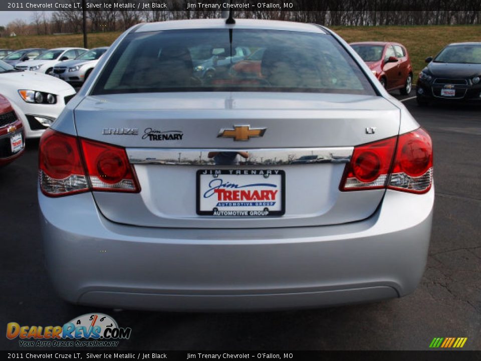 2011 Chevrolet Cruze LT Silver Ice Metallic / Jet Black Photo #6
